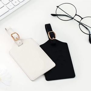 Özel seyahat bagaj etiketleri PU deri seyahat etiketleri bavul etiketleri kimlik kartları ile tanımlayıcılar - Product Image 4