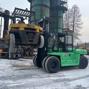 Montacargas Diésel Usado Mitsubishi FD150 de 15 Toneladas, Buen Estado, Bajo Precio, Pocas Horas, Mástil de Dos Etapas - Product Image 1