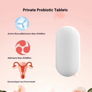 Tabletas probióticas Cápsula de ajuste vaginal Fabricantes de probióticos Yoni Reparación de lactobacilos Regula el equilibrio de la flora vaginal - Product Image 2