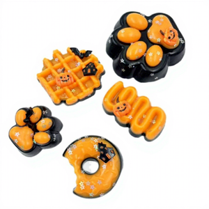 Juguetes Antiestrés de Mochi TPR para Halloween, Juguetes Blandos de Compresión con Forma de Calabaza, Juguetes Sorpresa para Regalos de Fiesta - Product Image 5