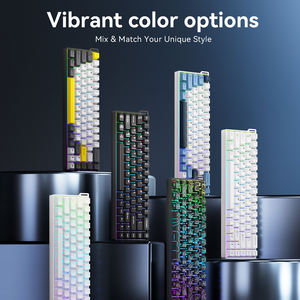 아자즈 AK680 V2 게이밍 기계식 키보드 마그네틱 축 68키 RGB 백라이트 8K 폴링 레이트 128K 스캔 레이트 알루미늄 플레이트 - Product Image 4