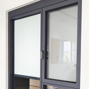 Ventana Abatible Moderna de Aleación de Aluminio con Vidrio de Amplia Visión, Aislamiento Térmico y Acústico para Decoración Exterior de Apartamentos - Product Image 4