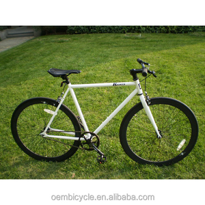 Vélo à pignon fixe classique 700C avec cadre et jantes entièrement noires – Offre spéciale - Product Image 4