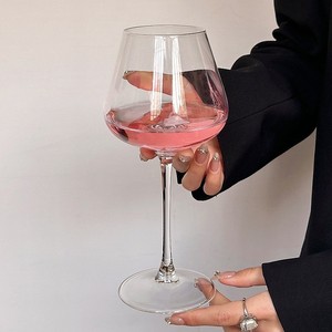 Verre à <span class=keywords><strong>vin</strong></span> en cristal <span class=keywords><strong>rouge</strong></span> bordeaux <span class=keywords><strong>de</strong></span> style européen rétro, luxe léger, grand ventre, capacité <span class=keywords><strong>de</strong></span> 401 à 500 ml - Product Image 4