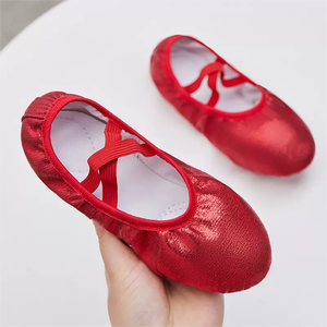 <span class=keywords><strong>Scarpe</strong></span> da Danza per Bambini e Donne, Suola Morbida, <span class=keywords><strong>Scarpe</strong></span> da Ballo a Zampa di Gatto per Ragazze, <span class=keywords><strong>Scarpe</strong></span> da Balletto con Paillettes Aurora - Product Image 1