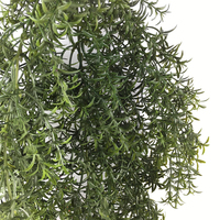 Vigne de fleurs artificielles OEM/ODM, vraie plante verte suspendue, pour décoration murale de mariage, intérieur et extérieur, cm