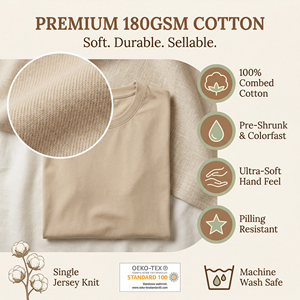 <span class=keywords><strong>T</strong></span>-shirt en coton lourd pour homme, best-seller <span class=keywords><strong>Tik</strong></span> Tok Shop, 300 g/m², qualité supérieure, tee-shirt uni - Product Image 5