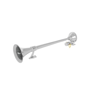 UN TUYAU 640MM CHROME SANS COUVERCLE CORNE DE CAMION CORNE À AIR 12/24V - Product Image 1