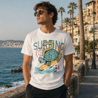 JNEI Private Label T-shirt 150gsm Custom Print Snel Droogende UV-Beschermende Shirt voor Merkcollecties