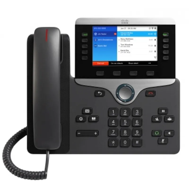 Б/у CP-8861-K9 IP-телефона, BYOD, широкоформатный VGA, Wi-Fi, Bluetooth, Высококачественная голосовая связь