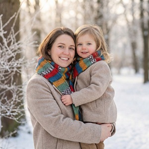 <span class=keywords><strong>Bufanda</strong></span> Personalizada <span class=keywords><strong>para</strong></span> Bebés y Niños Pequeños, 100% Algodón Ecológico, Ligera, <span class=keywords><strong>para</strong></span> Uso Diario, Cálida <span class=keywords><strong>para</strong></span> el Invierno, con Cierre Cruzado - Product Image 4