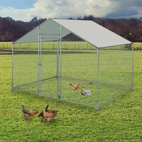 La Chine fabricant Durable maille d'acier canard lapin maison extérieur bon marché poulailler à vendre