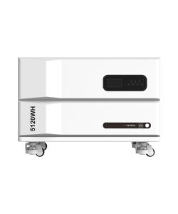Configuración de inversor solar para el hogar con batería de fosfato de hierro y litio de 5KW 51.2V 10240Wh 200Ah - Product Image 2