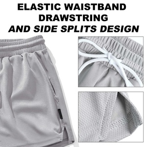 Pantaloncini Sportivi da Uomo Personalizzati, 5 Pollici, Vita Elastica, Leggings in Poliestere, Pantaloncini Casual da Pigiama con Tasche, Shorts da Palestra e Allenamento - Product Image 3