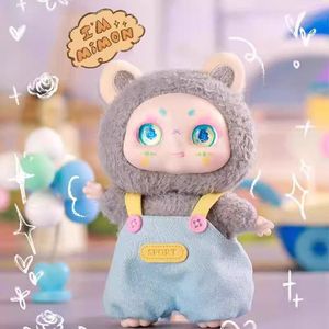 Vente chaude 100% authentique Kimmon <span class=keywords><strong>je</strong></span> suis Mimon série 6 pièces/boîte mignon Kawaii vinyle peluche porte-clés PVC jouets décoratifs et poupées - Product Image 3