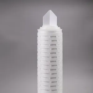 0,1 micras de 10 pulgadas PP cartucho de filtro plisado para pre-filtración en la industria farmacéutica