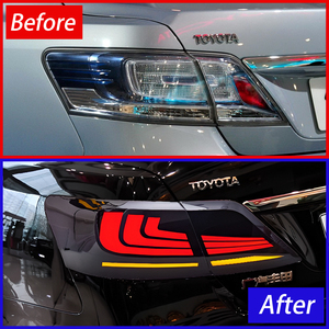 Luces Traseras para Automóviles <span class=keywords><strong>Toyota</strong></span> Camry Sexta Generación <span class=keywords><strong>2006</strong></span>-2011, Conjunto de Luces Traseras LED para Automóviles, Actualización de Estilo Lexus, Accesorios de Flujo - Product Image 6