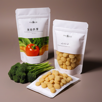 Sachet refermable personnalisé de qualité alimentaire pour salades, chewing-gums, chips et aliments pour animaux de compagnie