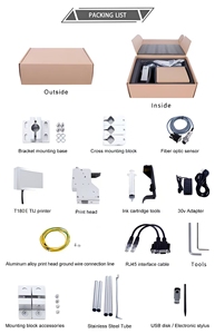 T180E Industrial 12.7mm TIJ Egg Thermal Inkjet Printer <strong>Batch</strong> Expiration <strong>Date</strong> <strong>Coding</strong> <strong>Machine</strong> - Product Image 6