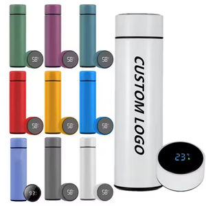 Mug isotherme portable en acier inoxydable à double paroi avec affichage LED de la température, écologique, pour le camping – Modèle intelligent - Product Image 3