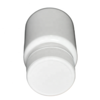 Bouteille pharmaceutique en plastique HDPE de 40ml pour pilules/capsules/comprimés ou emballage de vitamines Bouteille médicale solide orale de haute qualité