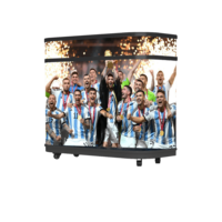 P2.5 National Star Layar LED Lengkung untuk Stasiun DJ, Panel Video Wall untuk Klub Malam, Bar, Panggung, dan Acara