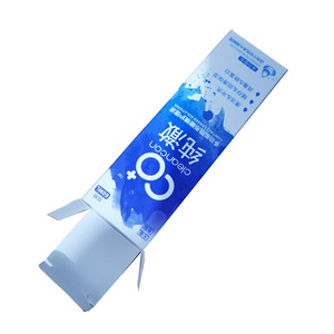 Caja de papel de solución de cuidado de lentes de contacto Azul Ecológica al por mayor personalizada cajas de embalaje para el cuidado de la piel - Product Image 3