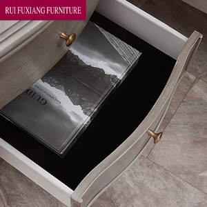 American Luxury Modern Design Nightstand Wooden <strong>Bedside</strong> <strong>Table</strong> With 2 Drawers C415B - Product Image 5