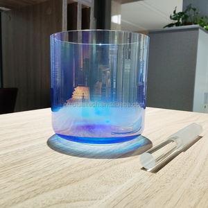 Cuencos de Cristal de Cuarzo Transparente Cósmico de Color Q're Factory, Instrumentos de Sanación por Sonido, Juego de Cuencos Transparentes - Product Image 2