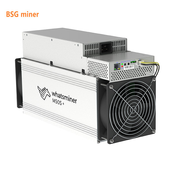 New Microbt Whatsminer M50S+ 128T 130T 136T 142T 24J/T Air Cooling Miner Crypto Mining BTC Miner Bitcoin Mining Machine with PSU