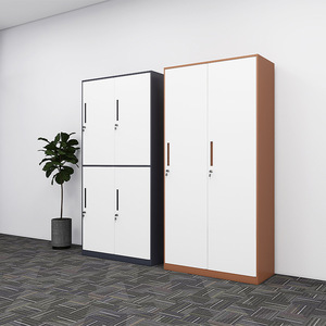 ตู้เก็บของเหล็กซินหลงเฟย 2 ชั้น 4 ประตู พร้อมกุญแจล็อค สำหรับโรงเรียน - Product Image 1