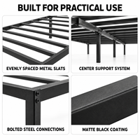 Lit simple en métal en promotion, prix d'usine, idéal pour dortoirs, chambres, hôtels, écoles, hôpitaux, appartements