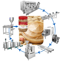 Ligne de sauce au sésame ORME Seeds Processus de pâte d'arachide et d'amande Usine de production de beurre de karité 10tpd à petite échelle