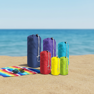 <span class=keywords><strong>BeeGreen</strong></span> Paquete de 6 Bolsas de Poliéster para Mochila, Plegables, Ligeras, con Cordón y Solapa Protectora contra el Polvo - Product Image 4