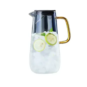 2000ml/2400ml cold brew airtight silicone mound nordic sangria beer/Water Pitcher glass hot water pots