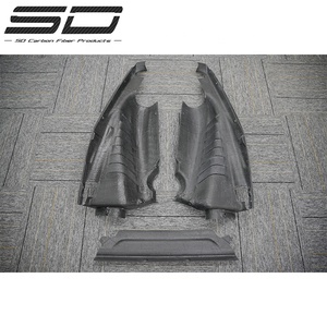 Para <span class=keywords><strong>Ferrari</strong></span> <span class=keywords><strong>488</strong></span> GTB Pista Coupe, piezas interiores de carbono, Panel de Bahía de motor, piezas de fibra de carbono para cabina - Product Image 4