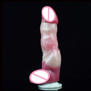 Besar Anal Plug 9 Inci Kulit Karet Realistis <span class=keywords><strong>Penis</strong></span> Manusia Pelatihan - Product Image 2