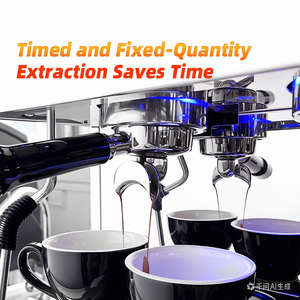 <span class=keywords><strong>Machine</strong></span> <span class=keywords><strong>à</strong></span> <span class=keywords><strong>café</strong></span> expresso italienne semi-automatique commerciale en gros K402t - Product Image 6