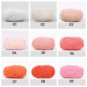 <span class=keywords><strong>Hilo</strong></span> de Chenilla de 2 mm, <span class=keywords><strong>Hilo</strong></span> Fino de Felpa, <span class=keywords><strong>Hilo</strong></span> Mate con Rayas de Hielo, <span class=keywords><strong>Hilo</strong></span> de <span class=keywords><strong>Ganchillo</strong></span> para Muñecas Tejidas a Mano - Product Image 2