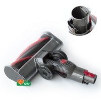 Tête de brosse électrique multifonction avec rouleau pour aspirateur dyson V7/V8/V10/V11/V15, accessoire de nettoyage avec 2 roues larges, tapis