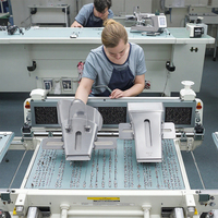 Pièce de machine à coudre industrielle-PIN SEAM & Machine à coudre accessoire extracteur barre de traction incurvée repassage Edger