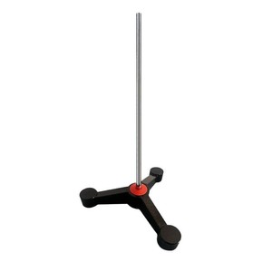 Support de laboratoire en fonte à trois pieds, base de 58 cm, équipement pour expériences de chimie - Product Image 2