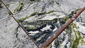 Tự nhiên Irish Northland <span class=keywords><strong>Cedar</strong></span> màu xanh lá cây ngọc bích đá cẩm thạch tấm Đánh Bóng Hiện Đại đá tường gạch lát sàn cho bàn ăn đầu bàn - Product Image 4