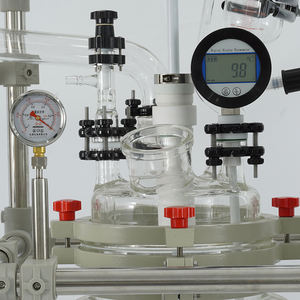 Recipiente a pressione automatico con circolatore di riscaldamento, nuovo reattore in vetro a prova di esplosione da 20 litri - Product Image 3