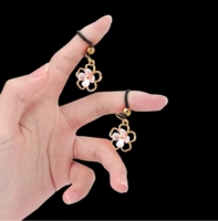 Clip de poitrine élastique en alliage SM sexy, réglable, pour couple, dispositif de tortion et de chatouilles, accessoires sexuels, noir et or, 100% étanche