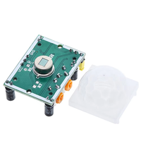 Módulo de Sensor Infrarrojo PIR HC-SR501, Detector de Movimiento Humano Óptico para Raspberry Pi