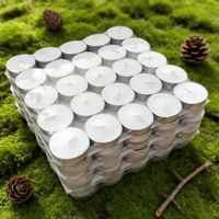 Bougies chauffe-plat artisanales écologiques non parfumées en gros pour la décoration intérieure, 50/100 pièces, durée de combustion de 2 à 8 heures, Diwali