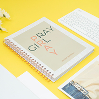 Diario de Oración Personalizado con Impresión en Papel Duro, Biblia, Afirmaciones, Autocuidado, Gratitud, Inspiración, Planificador Espiritual, Manifestación