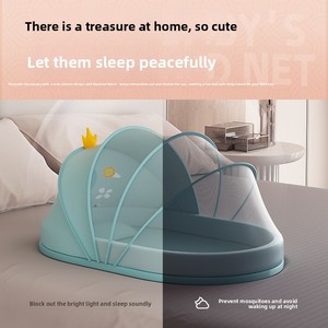 Lit d'appoint portable pour bébés <span class=keywords><strong>et</strong></span> nourrissons, pliable, avec moustiquaire, style dessin animé, vente en gros d'usine/OEM - Product Image 5