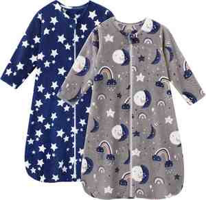 Saco de dormir de lana de manga larga para bebé niña, suave y transpirable - Product Image 4